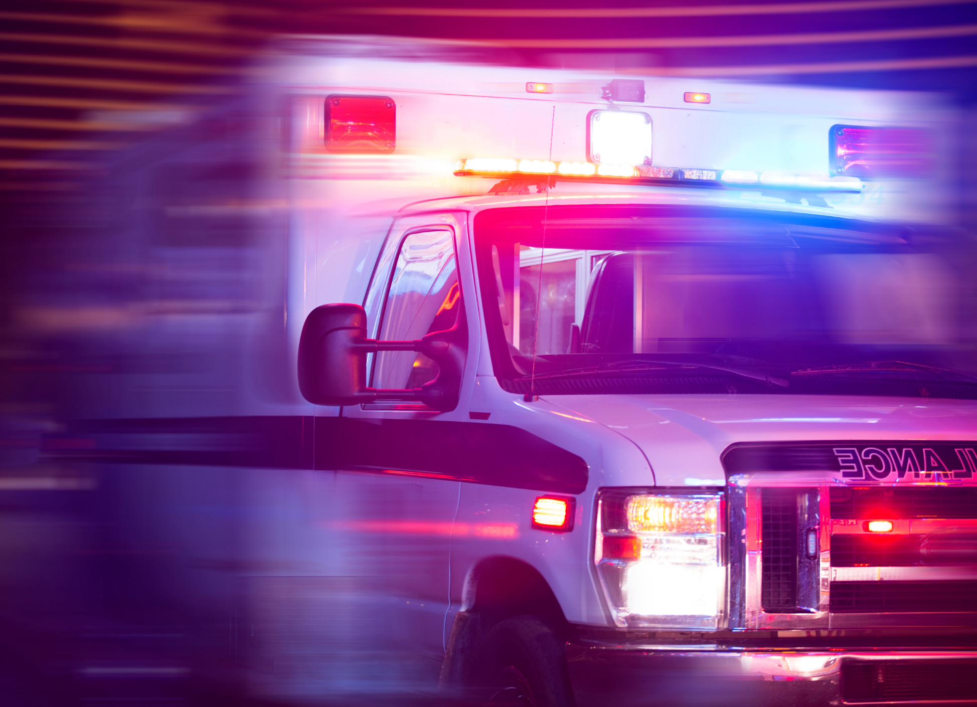 MCHD Emergency Medical Services ambulance