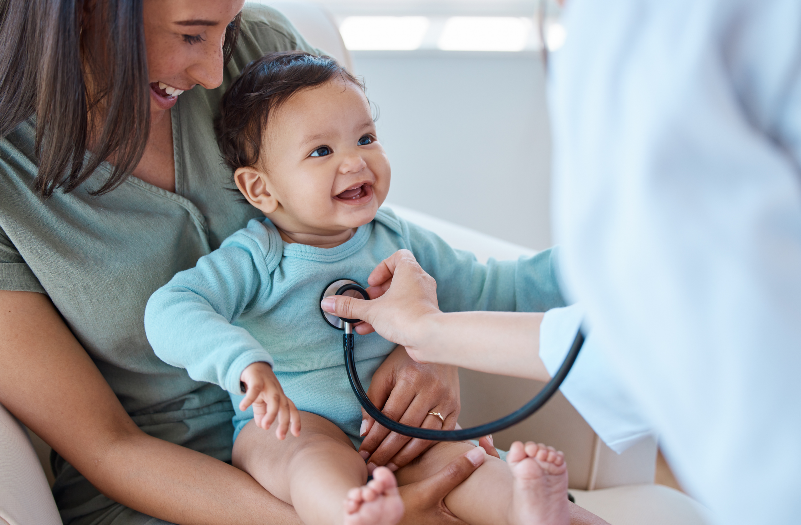Patient receiving care at Martin County Family Clinic