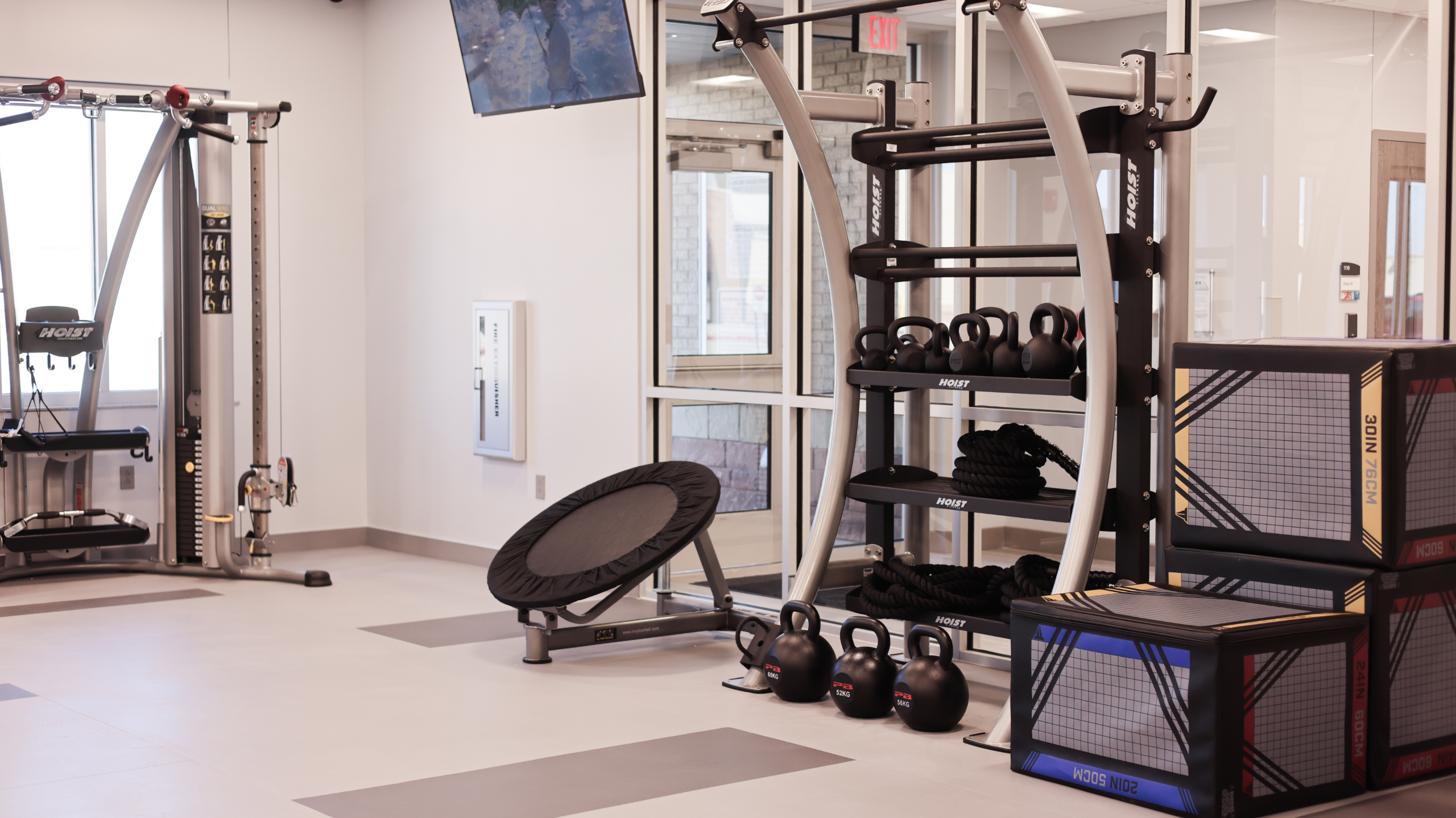 Physical therapist helping a patient improve mobility