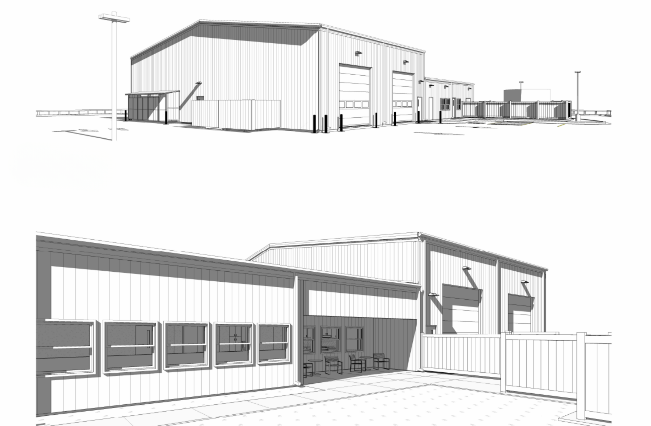 MCHD Tarzan EMS Station Rendering
