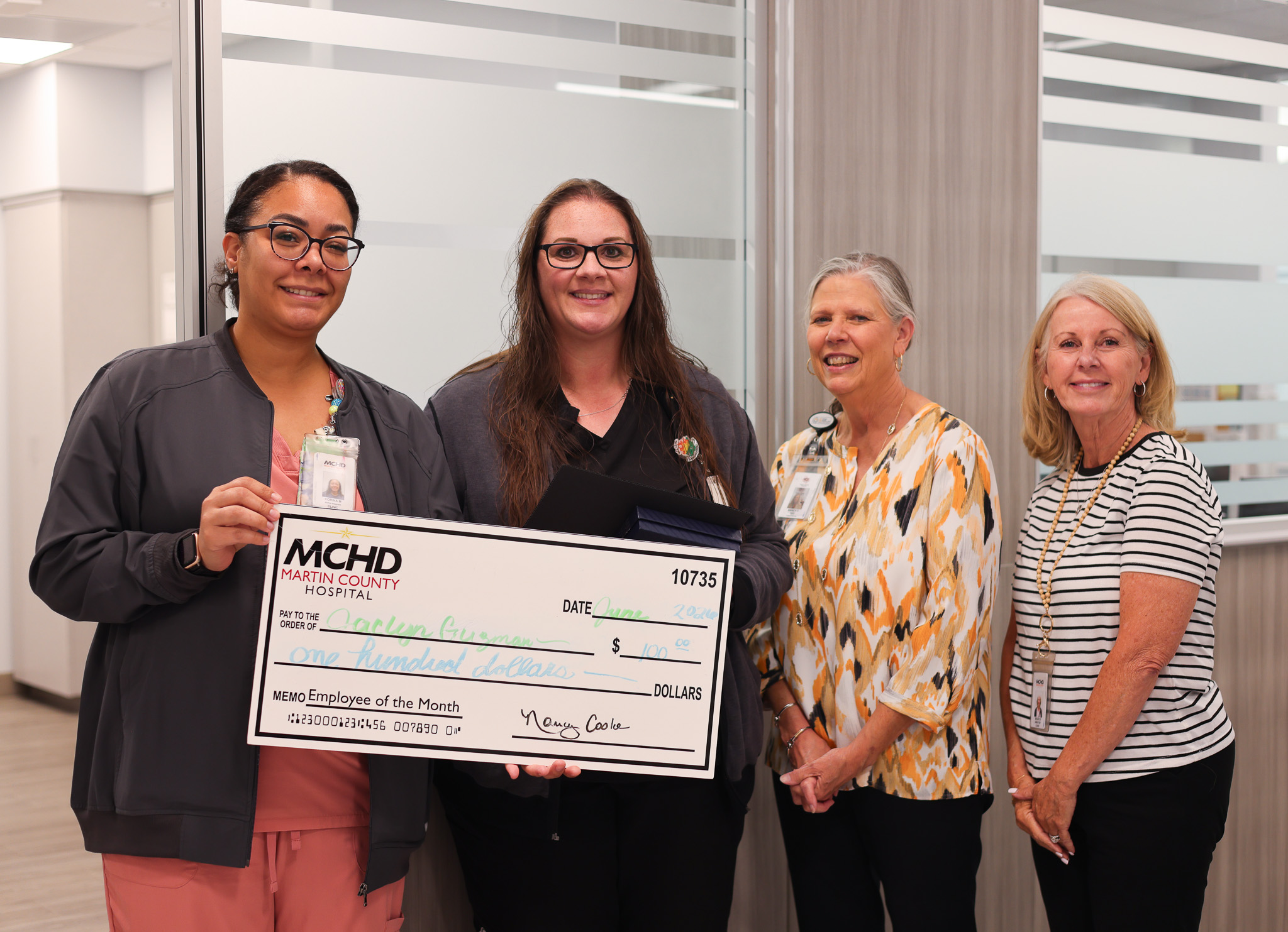 Jaclyn Guzman, MCHD June Employee of the Month