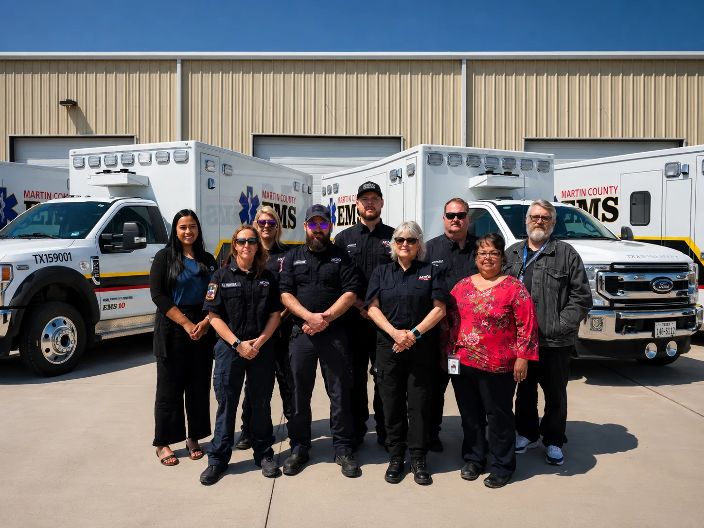 Martin County Hospital District EMS team