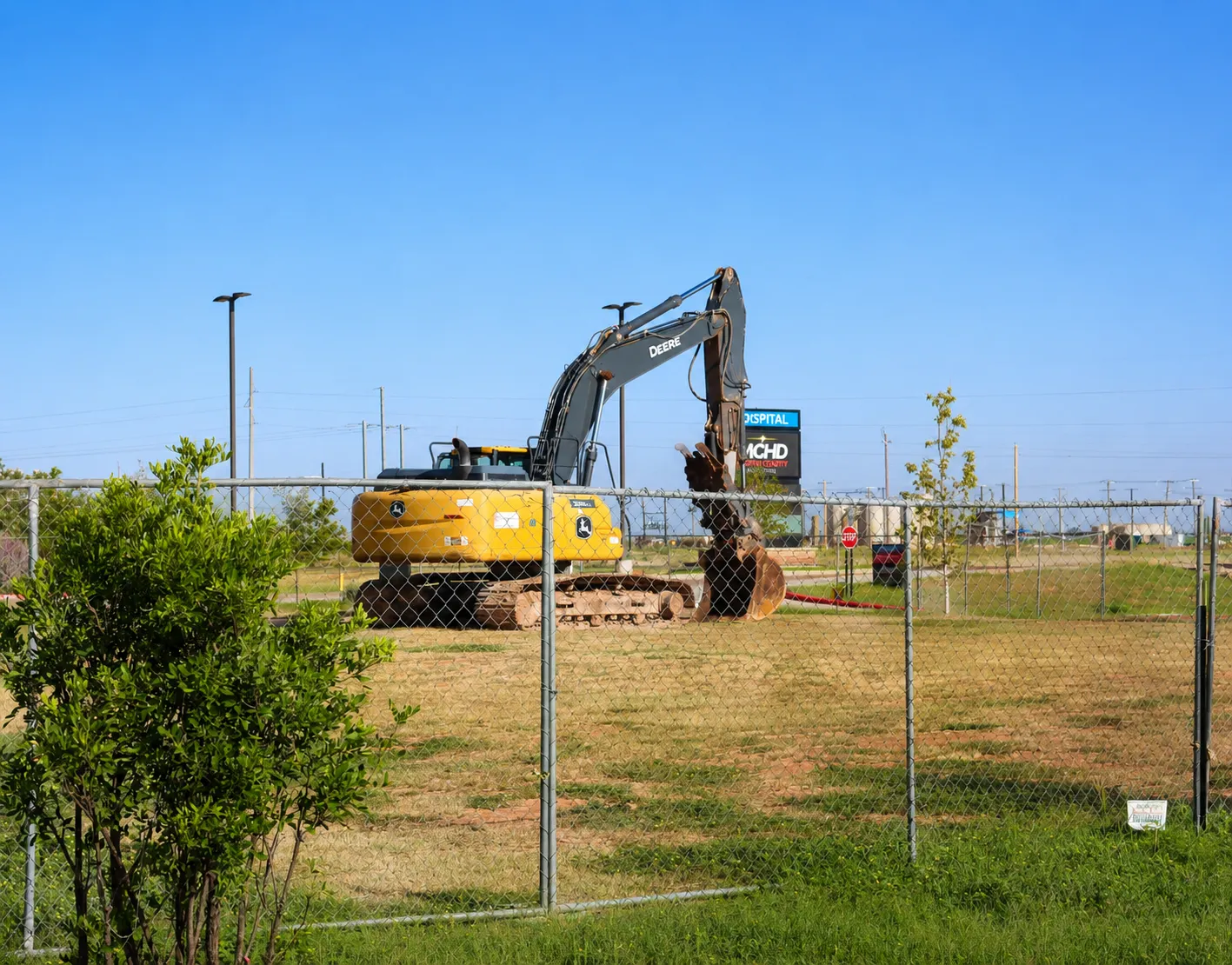 Construction underway for the Martin County Hospital District Emergency Department expansion