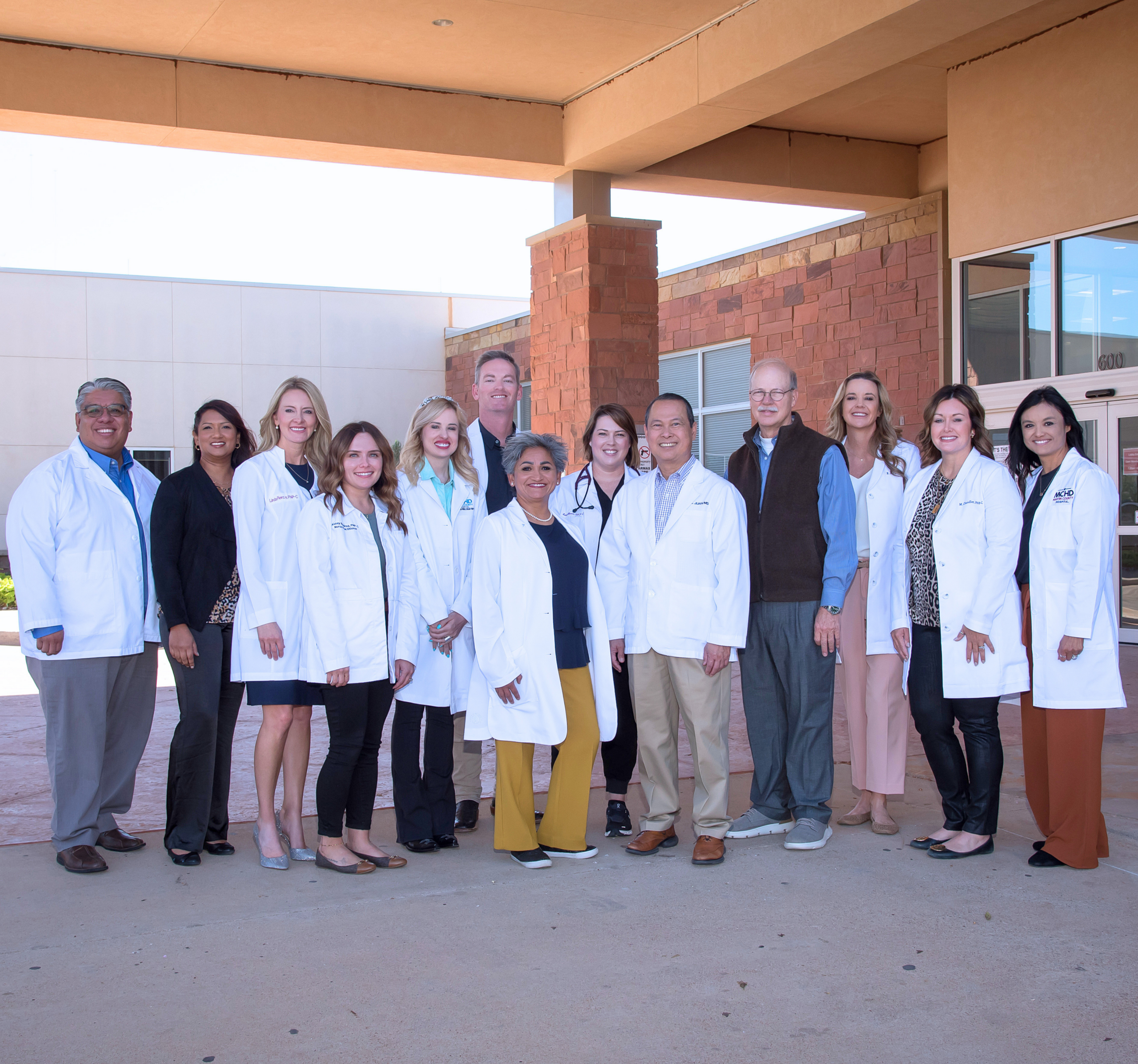Primary care team at Martin County Family Clinic