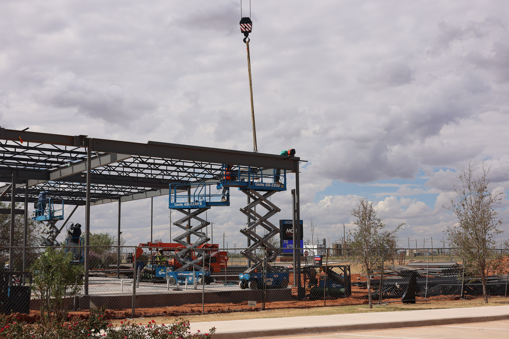 Construction underway for the Martin County Hospital District Emergency Department expansion